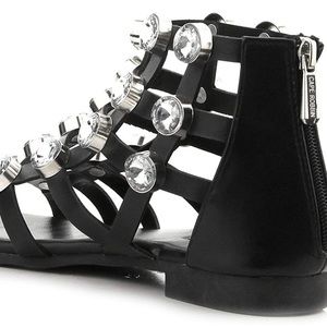 Rhinestone Cape Robbin Sandals